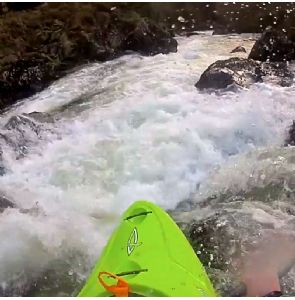 Go Pro shot in the heart of the Aberglaslyn Gorge